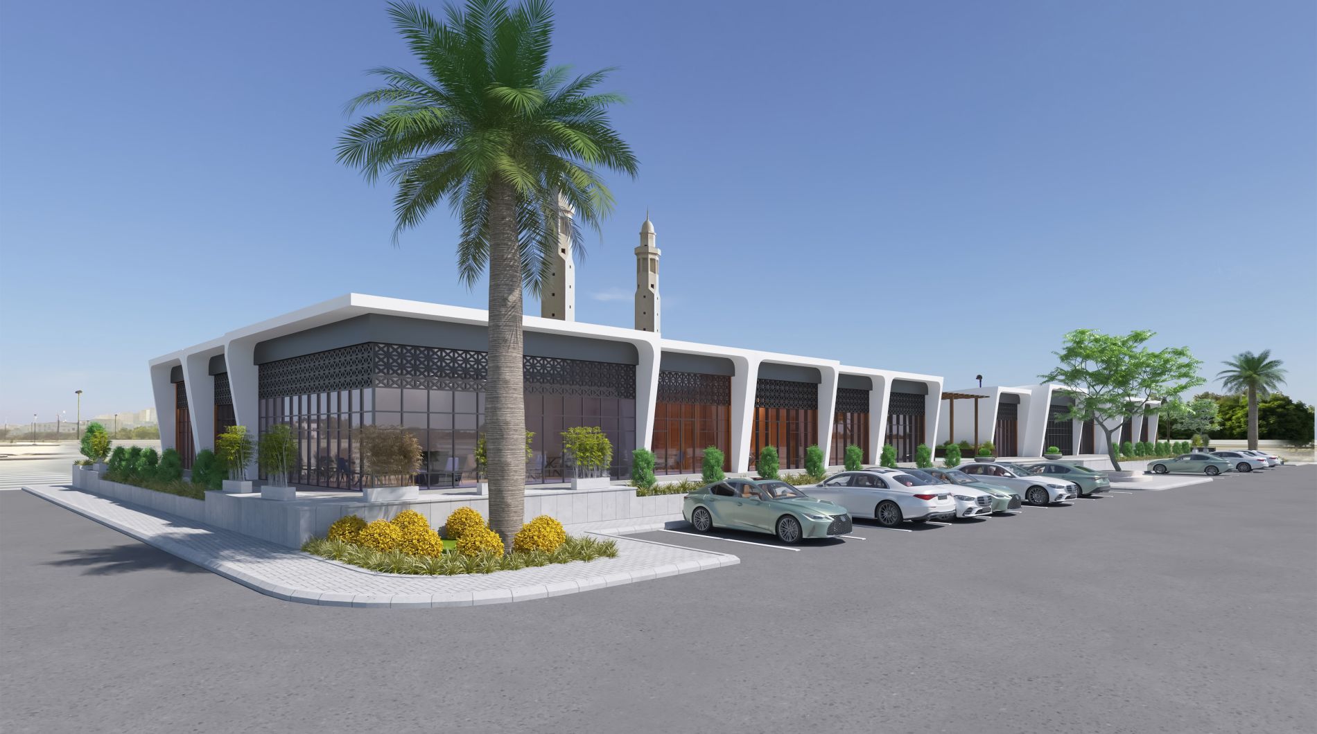 Shops at Maizoon Mosque (Concept)